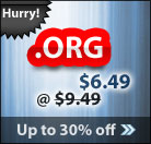 .ORG @ $6.49 only!
