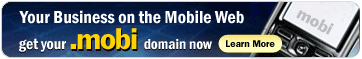 Apply for Your .MOBI Domains Today!